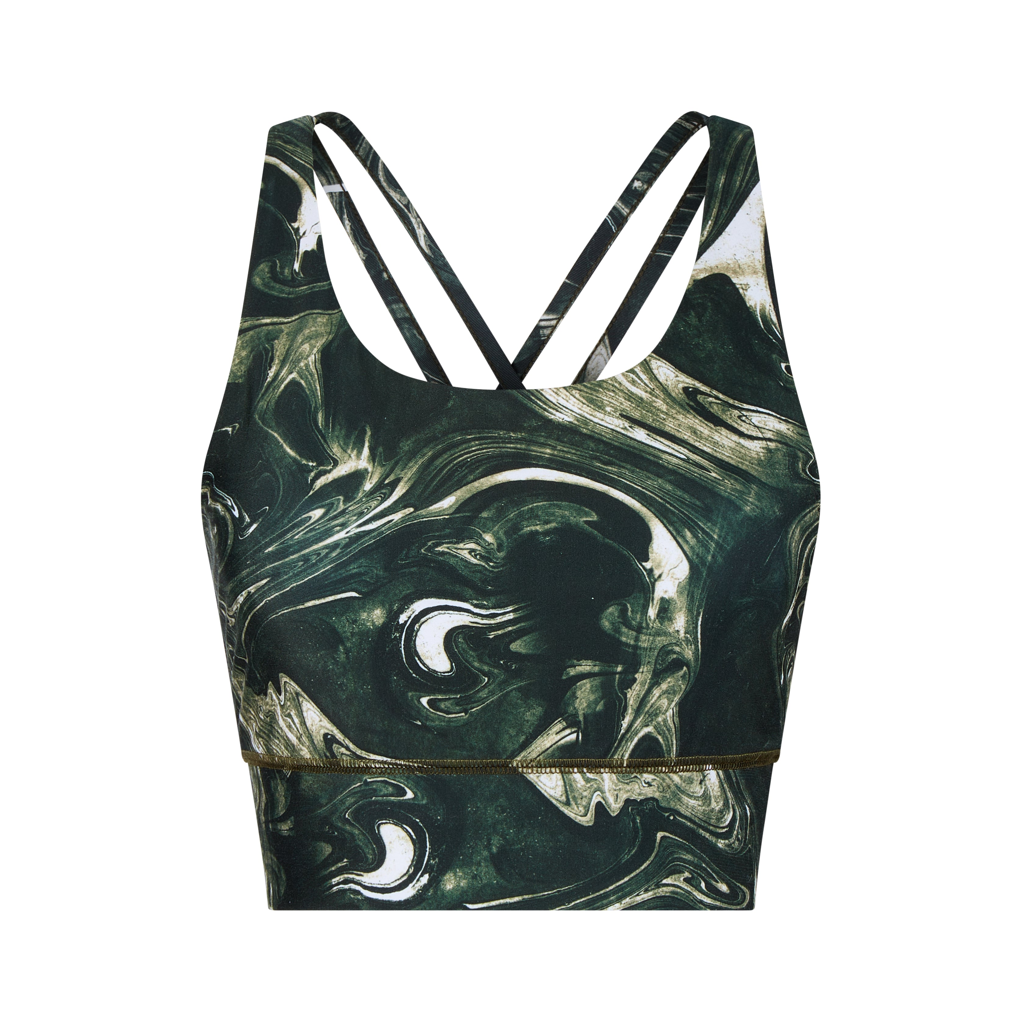 Green Marble Bra