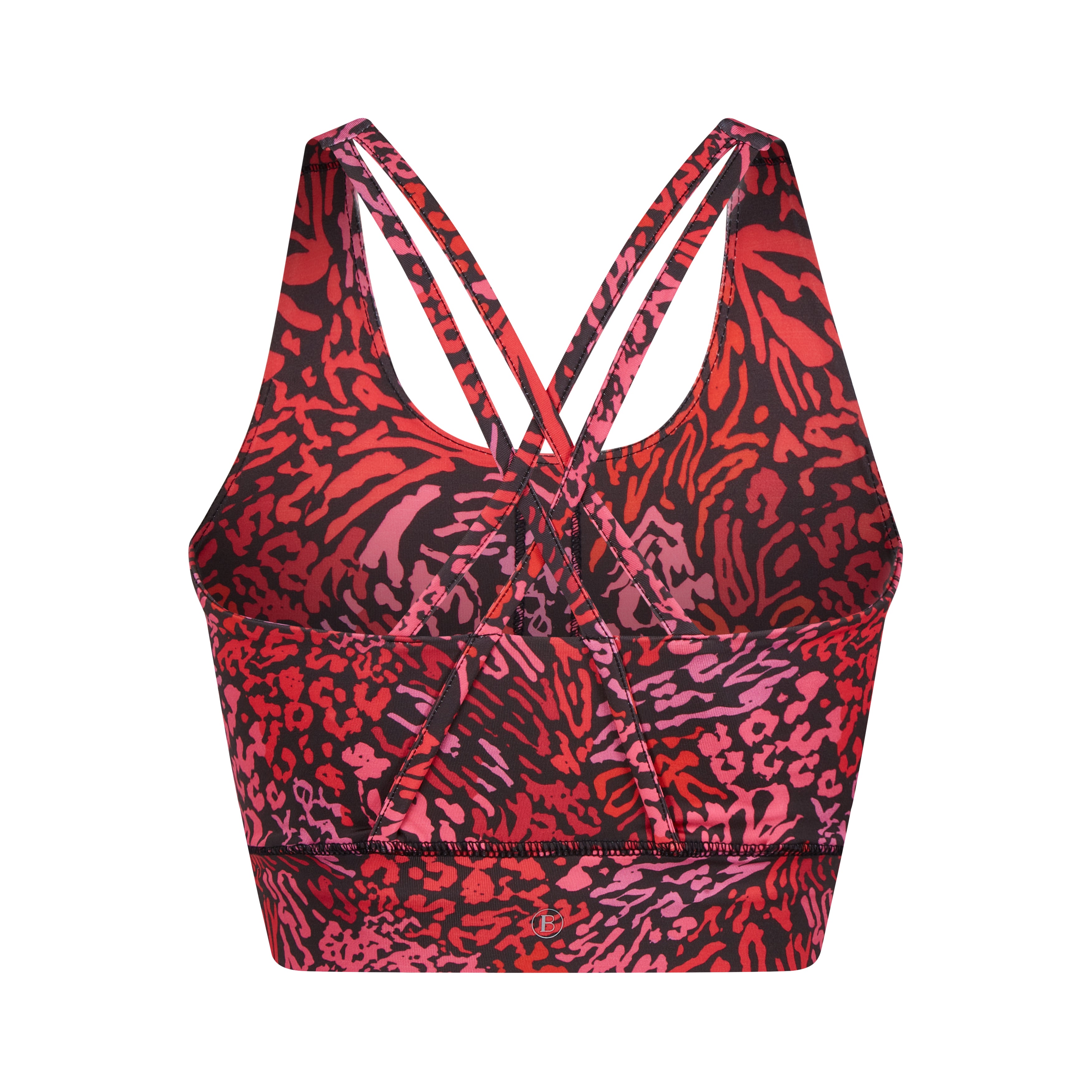 Animal Print CrissCross Bra