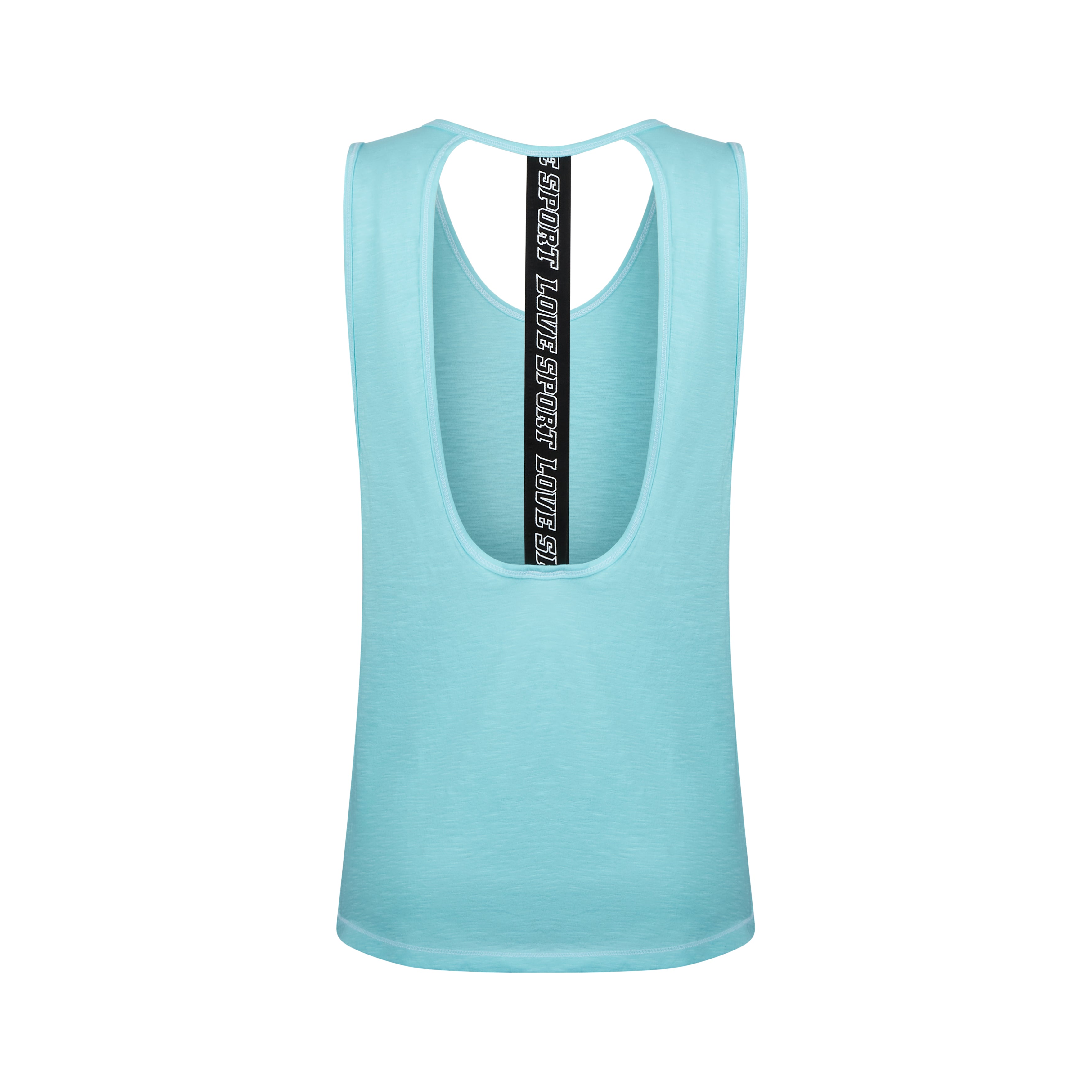 Aqua Blue Tank Top