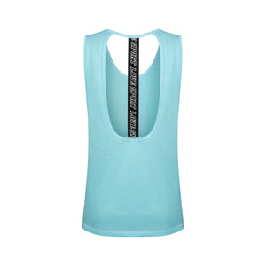 Aqua Blue Tank Top