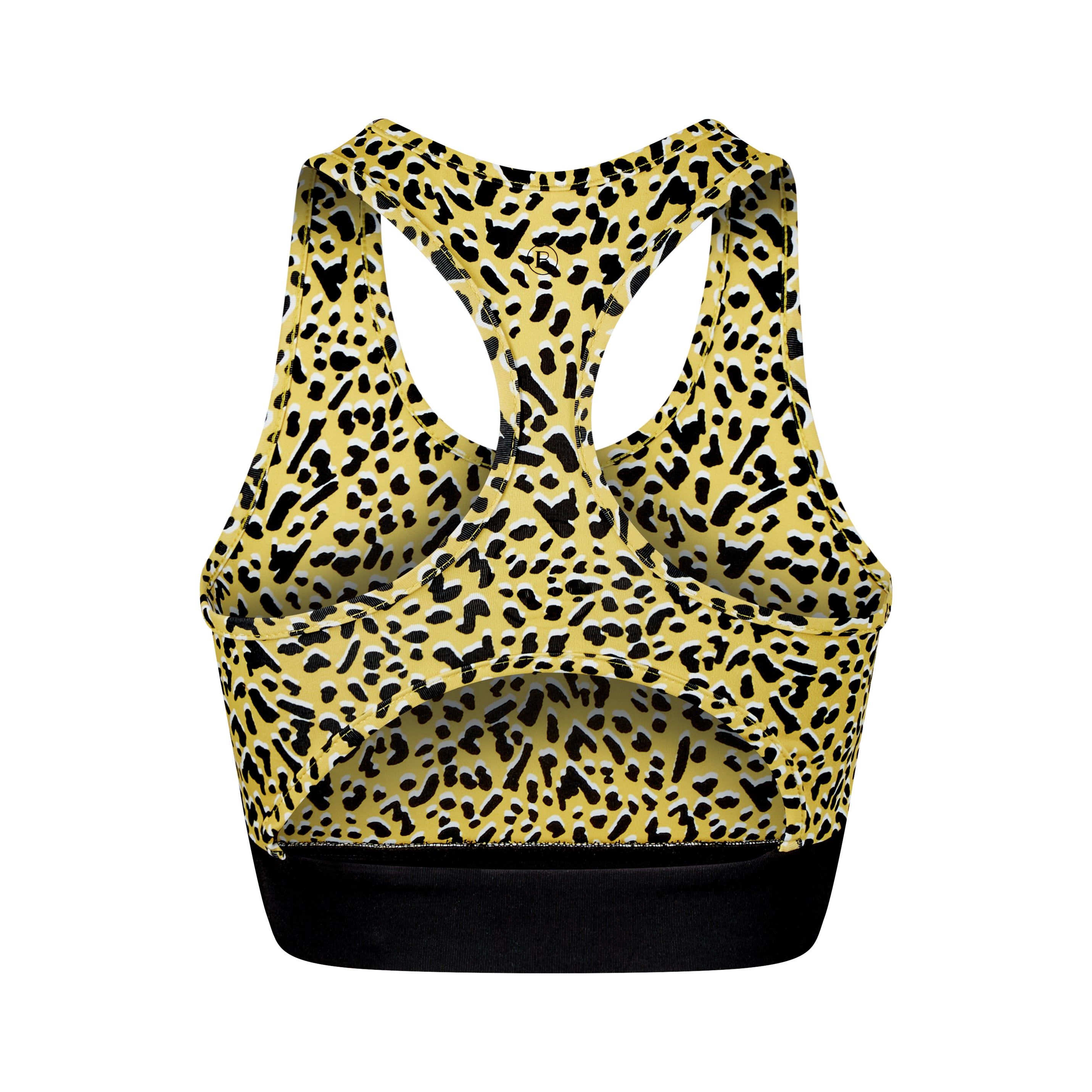 Yellow Leopard Bra
