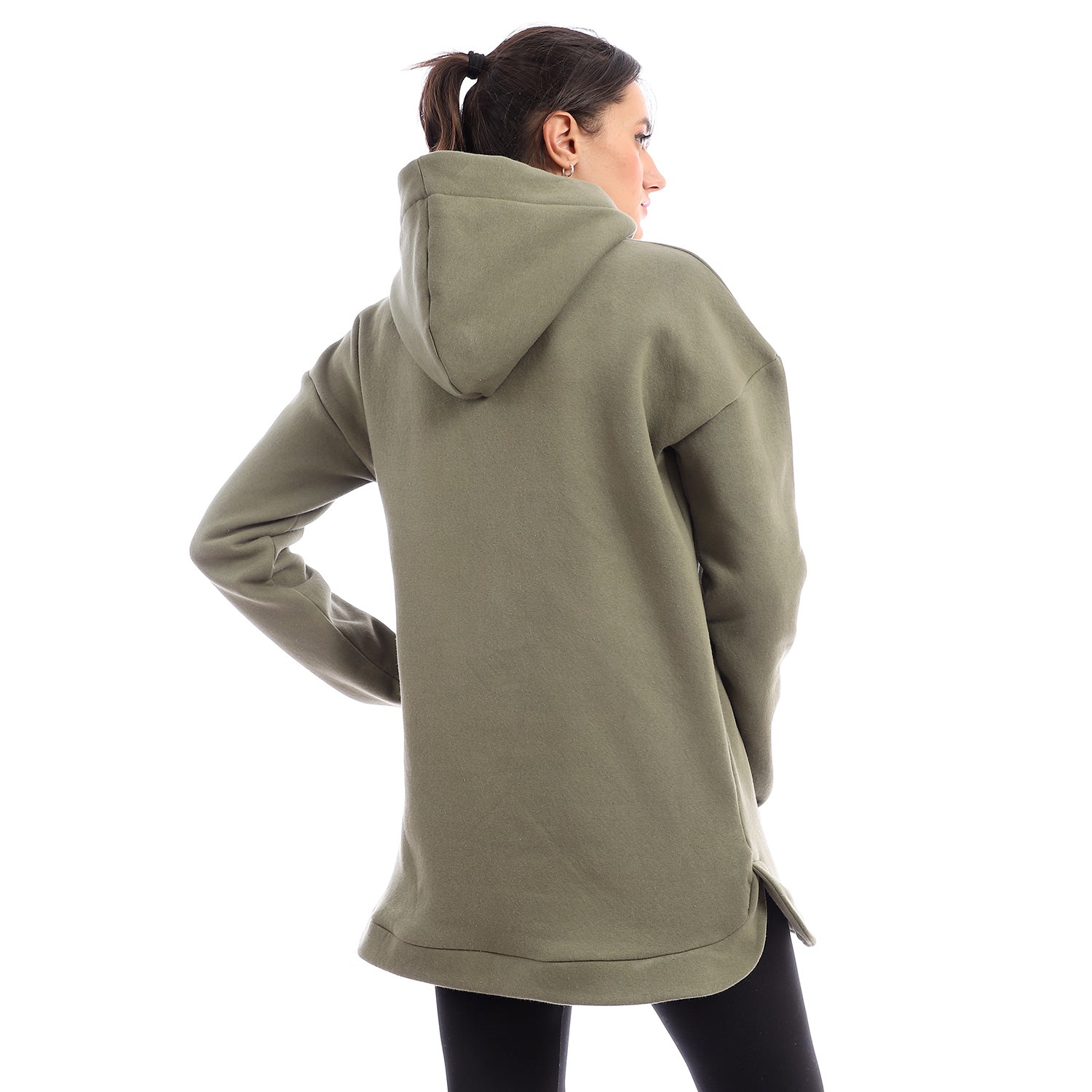 Oversize Khaki Hoodie UNISEX