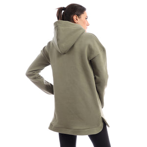 Oversize Khaki Hoodie UNISEX