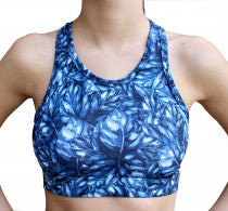 Blue Leaf Bra