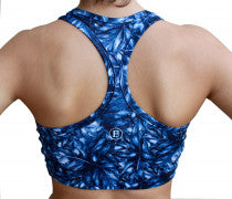 Blue Leaf Bra