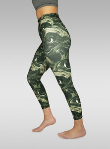 Khaki Marble Legging