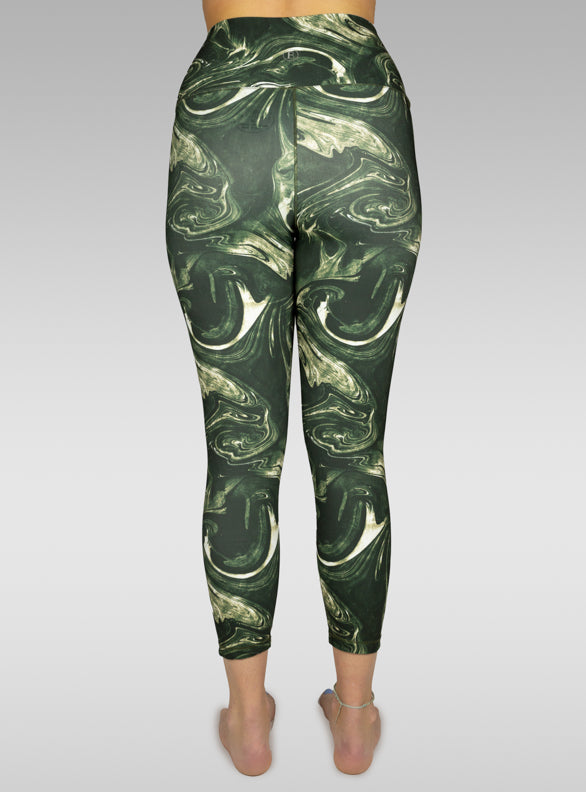 Khaki Marble Legging