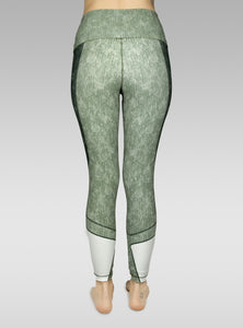 Khaki Panel Legging